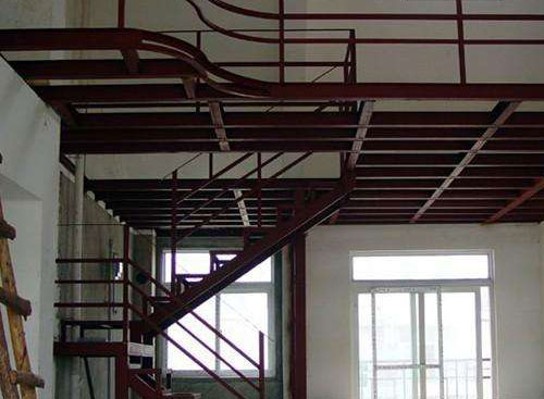 房山車(chē)間鋼結(jié)構(gòu)閣樓搭建